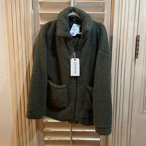 Pretty Garden Sherpa Jacket